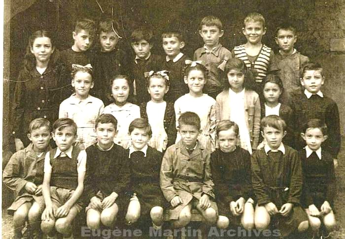 Classe de Montségur en 1951