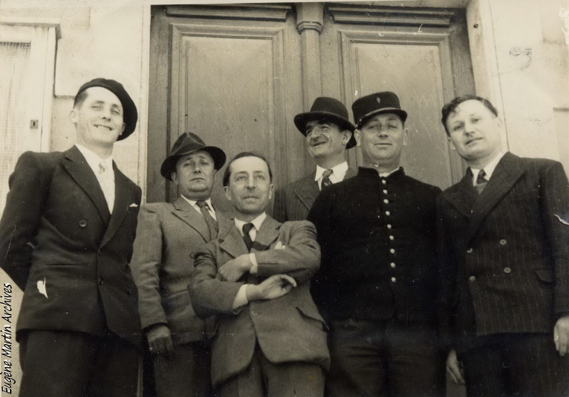 Veyrier, Girard, Eugène, Benoit, Françon, Perben.