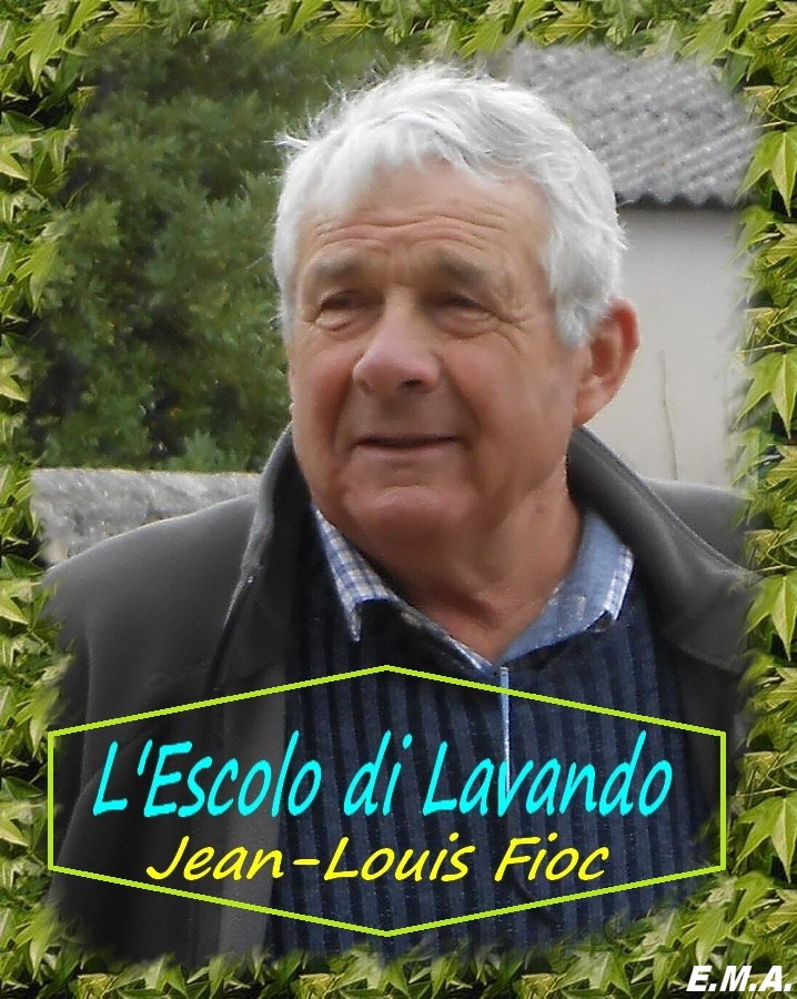 L'Escolo di Lavando, elle est comme la Belle au Bois Dormant sommeillait... Et voilà qu'en 2001, à l'initiative de Jean-Louis FIOC en présence de Jean-Marc COURBET, majorai du Félibrige à Bollène 84, une réunion est organisée salle Jean Giono et accueille 25 personnes. Ensuite tout s'accélère et le 13 juin 2001 les statuts sont envoyés à la Sous-Préfecture de Nyons. Est-il besoin d'expliciter le but de cette Association Culturelle Provençale qui renaît de ses cendres ? Elle reprend dans la tradition et la lignée du Maître Frédéric MISTRAL. A présent Jean-Louis nous à quitté (voir d'autres articles en son hommage)
